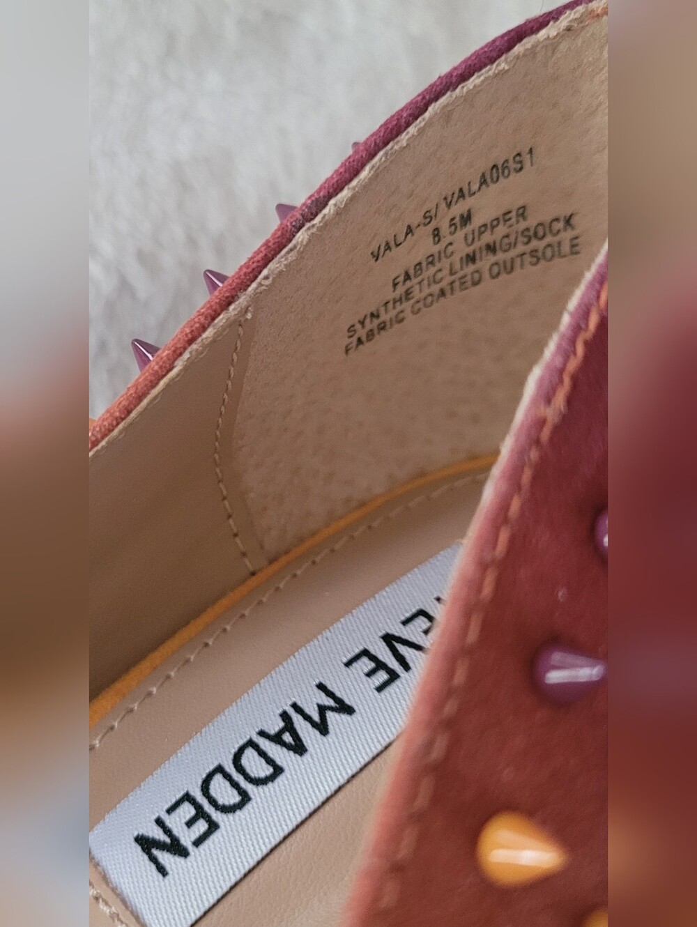 Steve Madden Orange Multi Heels - Picture 9 of 12